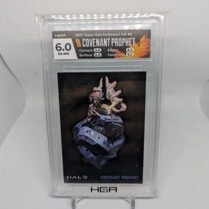 TOPPS HALO 2007 Embossed Foil Card Covenant Prophet#6 OF 10 VERY RARE HGA GRADED